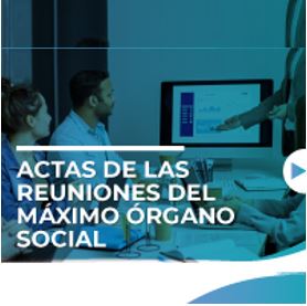 Convocatorias reuniones máximo órgano social
